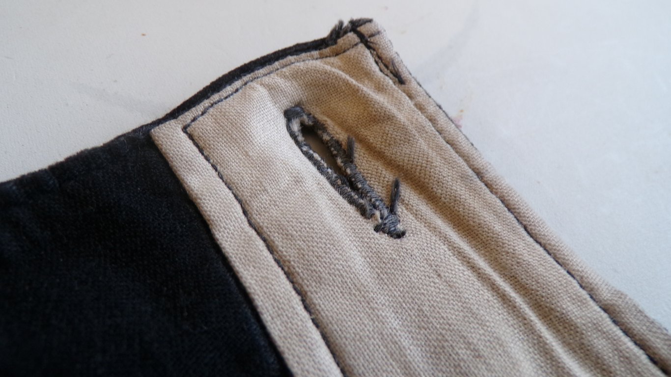 HJ/DJ Black Corduroy Shorts - Size 46