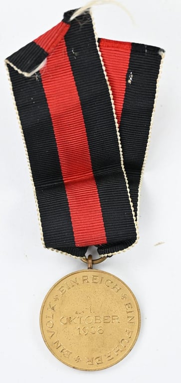 German 1 October 1938 medal