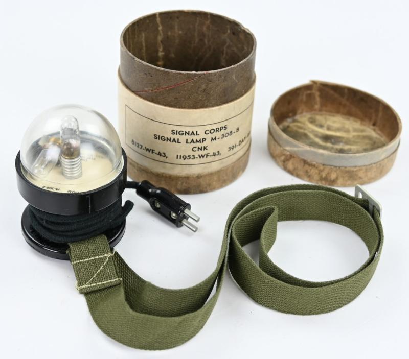 US WW2 Dinghy Signal Lamp M-308-B