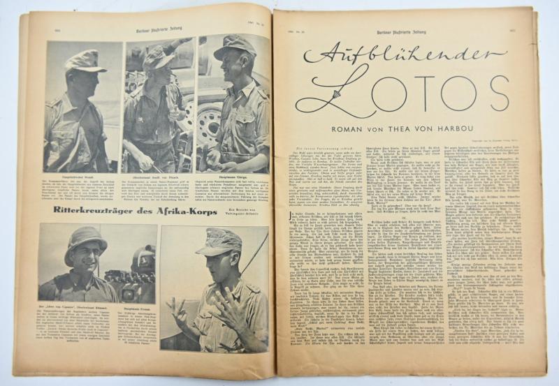 German Berliner Illustrierte Zeitung Newspaper 1941