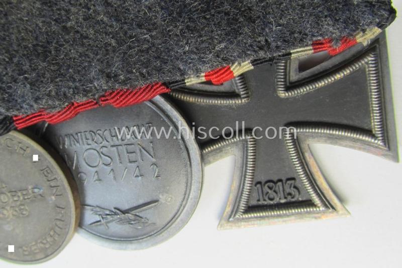 3-pieced WH (Heeres etc.) medal-bar (ie.: 'Ordenspange')