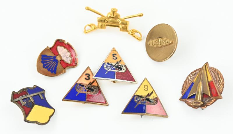 US WW2 Armored Division Crests