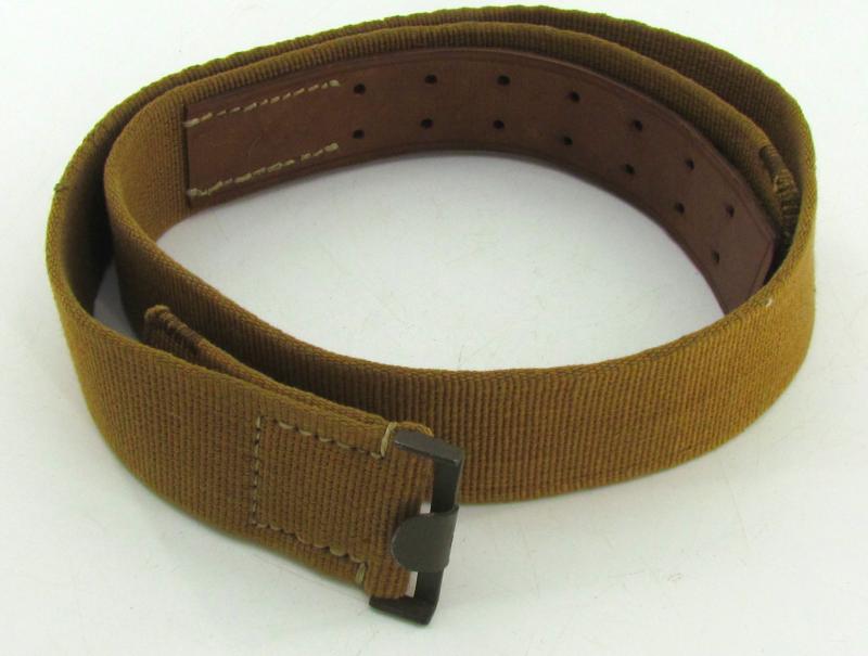 Wehrmacht tropical webbing belt 1942 ( Mint )