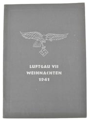 German LW Luftgau VII Christmas 1941 Gift