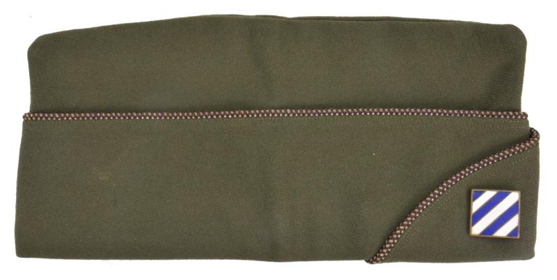 US WW2 Officer Side Cap '3th Infantry Division'
