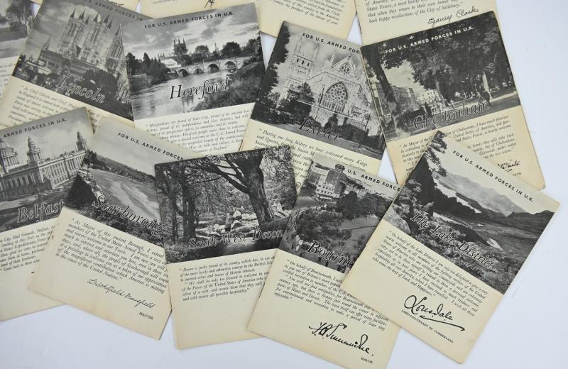 US WW2 British City Guides for the US Armed Forces