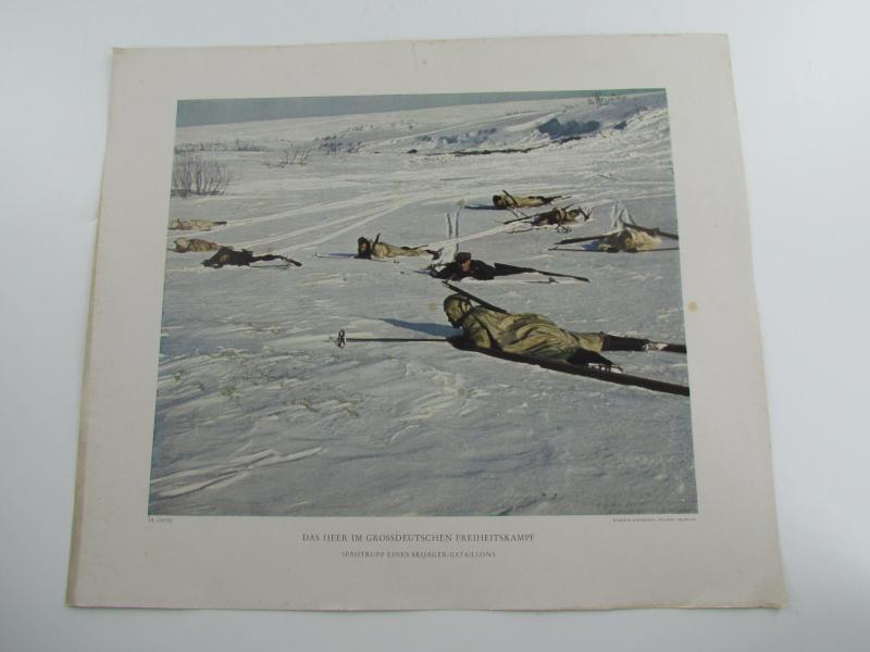 German.Printed Photo,”Das Heer Im Grossdeutschen Freiheitskampf