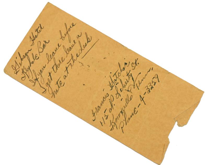 US WW2 508th Parachute Infantry Regiment Liquor Ration Coupon