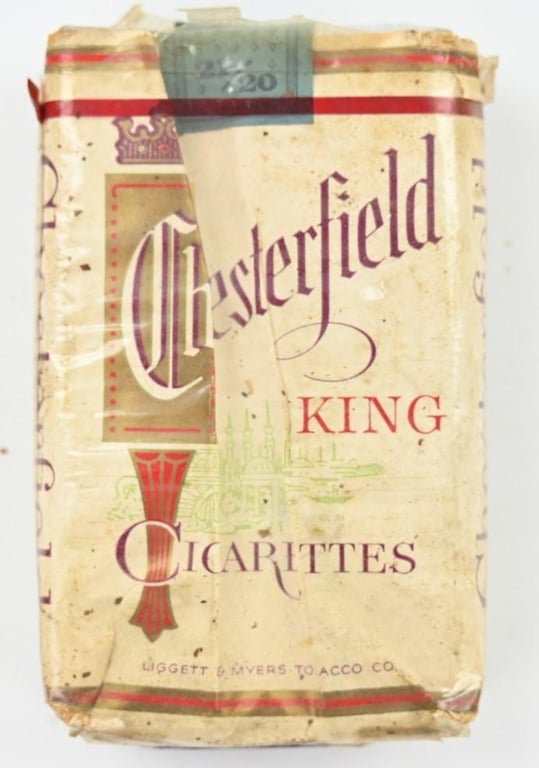 US WW2 Chesterfield Cigarettes