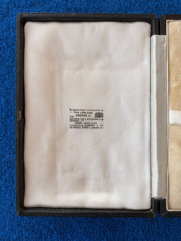 EXTREMELY RARE CASED CBE MEDAL, CASE IS TO THE LATE KING GEORGE VI ISSUE. ADDITIONAL PHOTOS