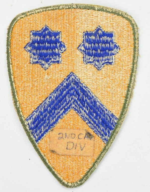 US WW2 2nd Cavalry Division SSI