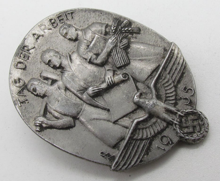 Tinnie "tag der Arbeit 1935" ( Dicke-Lüdenscheid )