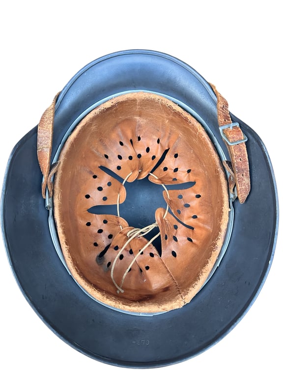WW2 German Luftwaffe Double Decal Helmet 'EF68'