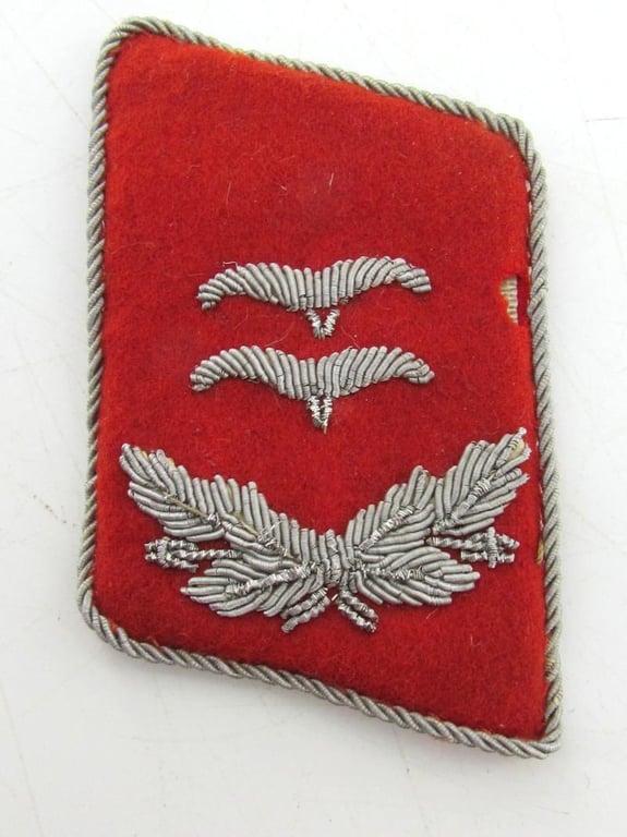 Luftwaffe Oberleutnant Collar Tabs for anti-aircraft ‘Flak’