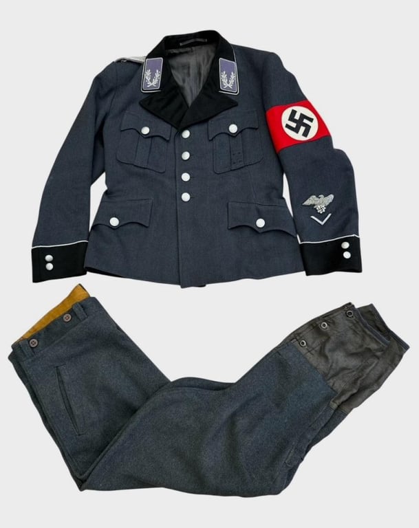 RLB (Reichsluftschutzbund) Officers Tunic with Trousers