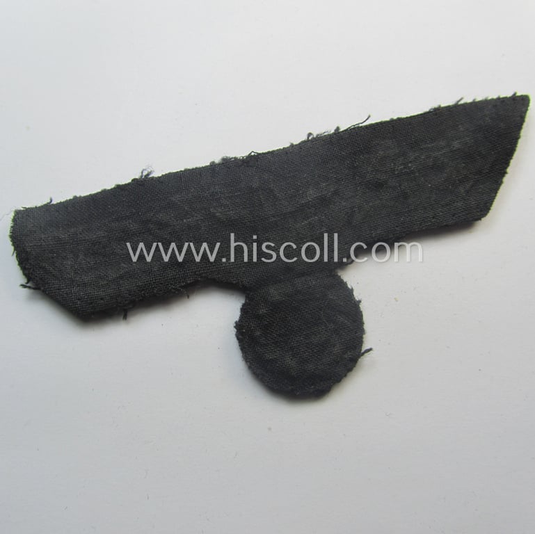 Very detailed and clearly tunic-removed, WH (Kriegsmarine) officers'-type, hand-embroidered breast-eagle