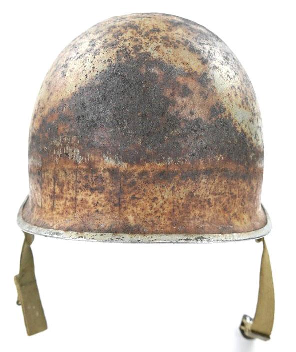 US WW2 Salty Navy M1 Helmet