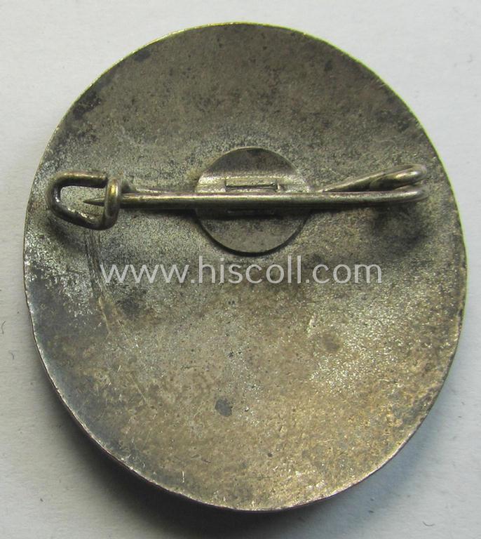 Attractive example of a DRK (ie. 'Deutsches Rotes Kreuz' or German Red Cross) related nurses'-badge as was intended for a staff-member serving within the: 'Bayerisches Rotes Kreuz' and that comes in a fully untouched condition