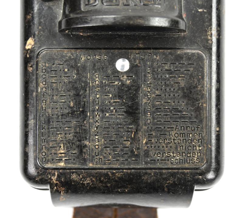 German WH Berker Flashlight with Morse Code