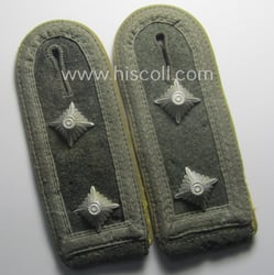 Pair of WH (Heeres) NCO-type (ie. 'M43'-pattern) shoulderstraps:...