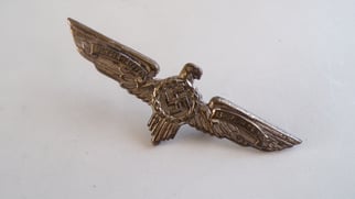 Rare 1934 Berlin Fliegertreffen Tinnie