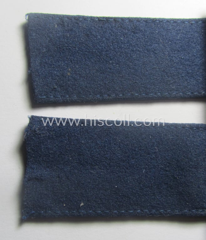 Moderately used, WH (Luftwaffe) cuff-title ie. armband (ie. 'Ärmelstreifen') entitled: 'Jagdgeschwader Udet' that comes in a clearly worn- ie. carefully tunic-removed-, condition