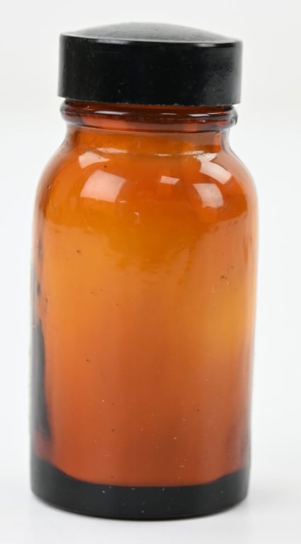 German Third Reich Period Medic Bottle of Chloraminpuder