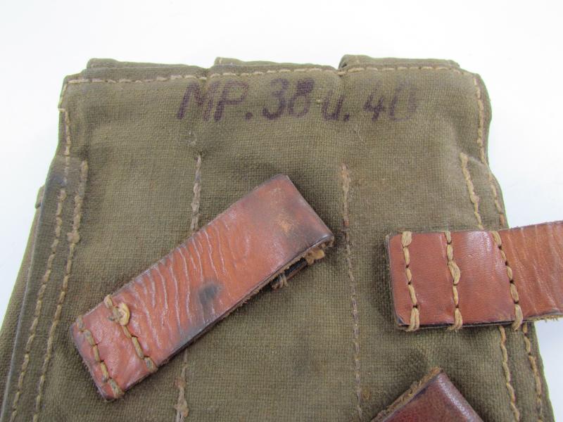 Rare Green gfg Made MP38 u. MP40 Magazine Pouch
