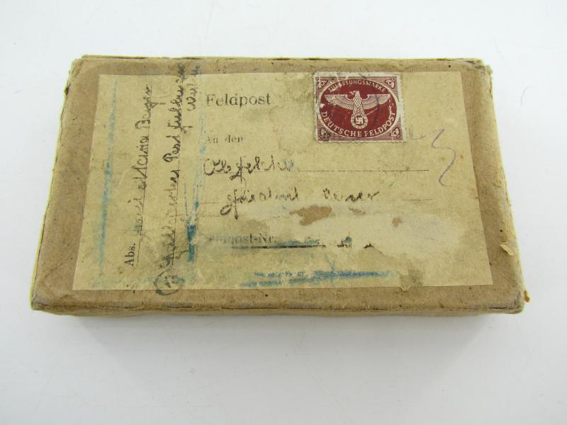 Wehrmacht carton Fieldpost box