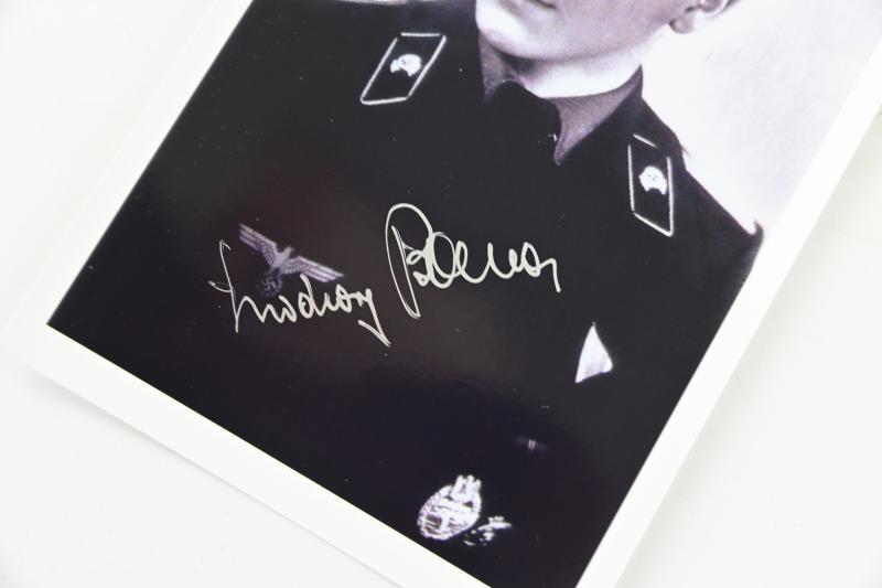 Signature of Wehrmacht Heer KC Recipient 'Ludwig Bauer'