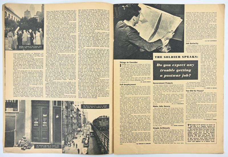 US WW2 Yank Magazine 31 Augustus 1945