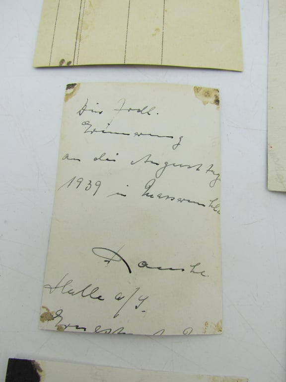 German Forestry Official – Personal Photograph Grouping