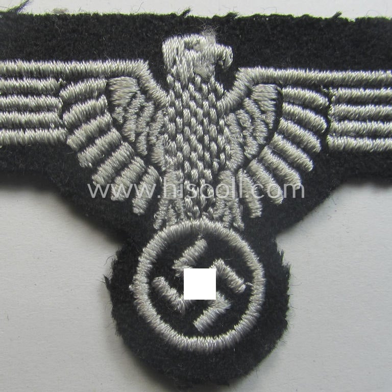 'Virtually mint- ie. unissued', 'SS' (ie. 'Waffen-SS'): 'RzM-style' EM- (ie. NCO-) pattern arm-eagle