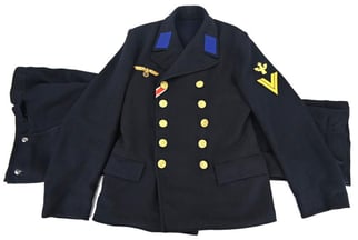 German KM 'Geschütz' Collani Tunic & Trousers