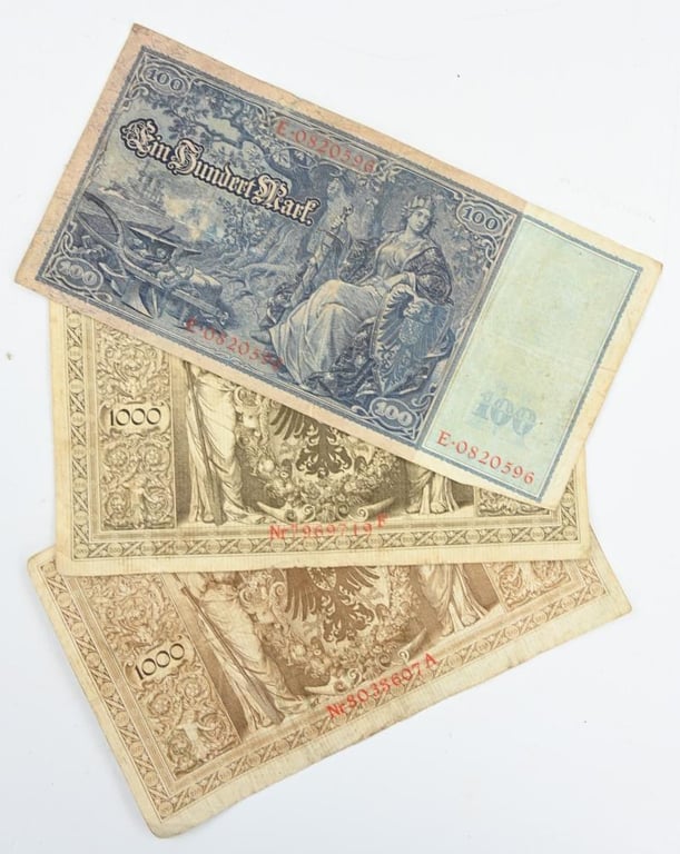 German Reichsbanknote Set