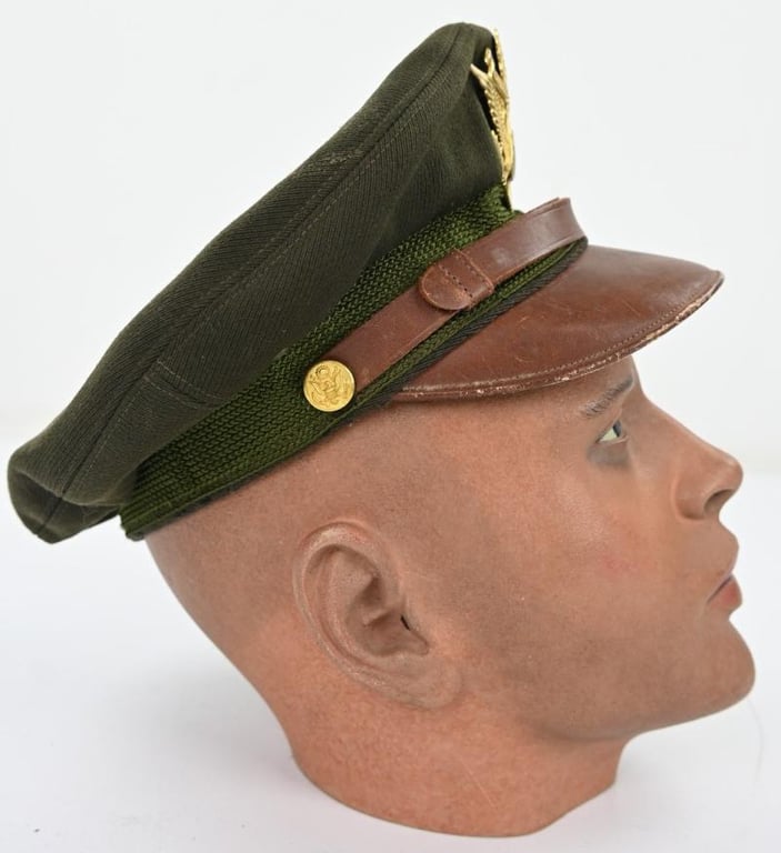 US WW2 Officer's Crusher Visor Cap 'Tuskegee Airmen'