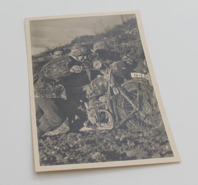 Postcard : Unsere Waffen-SS