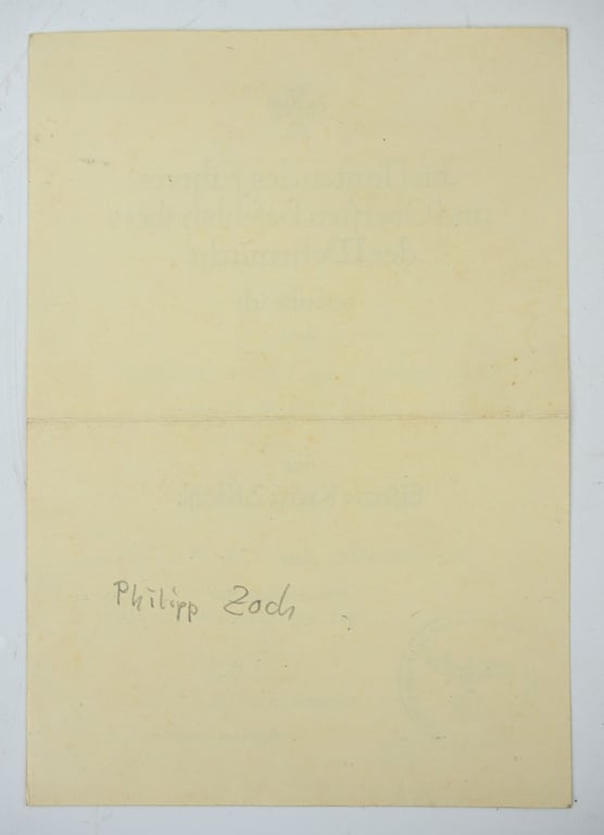 German LW Iron Cross 2nd Class Certificate