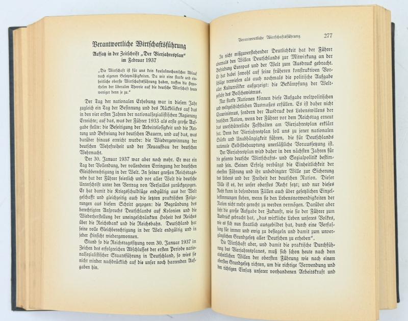 German Book Hermann Göring - Reden und Auflatze