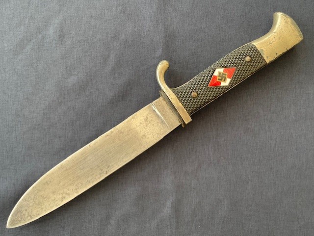 WWII GERMAN HITLER YOUTH DAGGER BY JACOBS & SOHNE RZM M7/118.