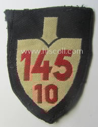 'BeVo'-woven enlisted-mens'- (ie. NCOs'-) pattern, so-called: RAD (ie....