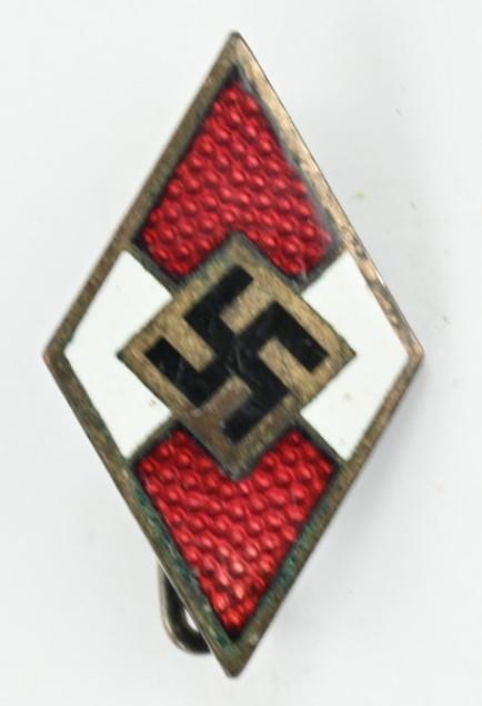 German Hitler Youth Cap Badge