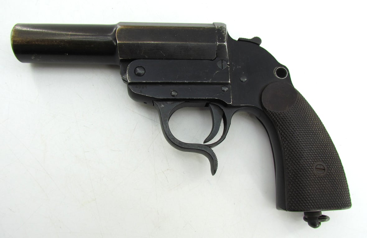 LP34 Aluminum flare gun marked