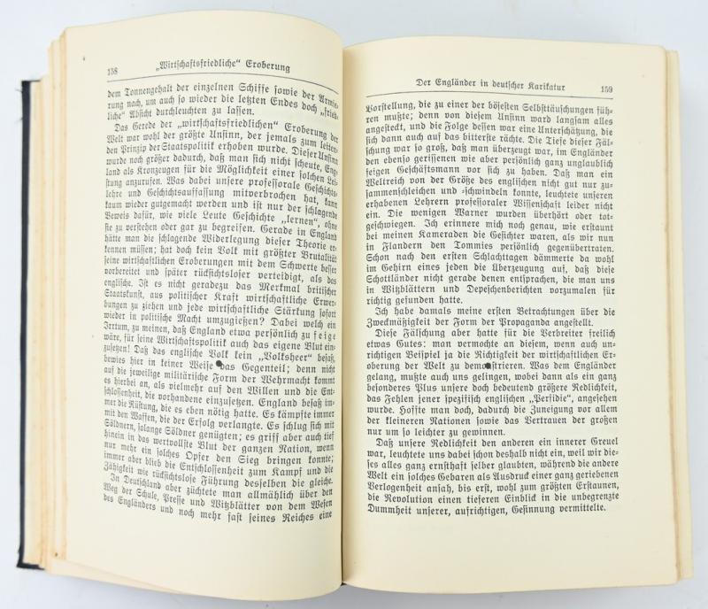 German Adolf Hitler Mein Kampf Book 1933