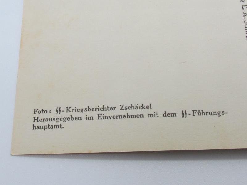 Postcard : Unsere Waffen-SS