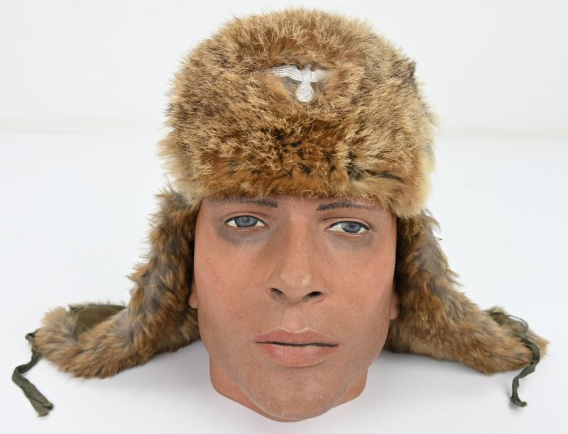 German WH Winter Cap Pelzmutze