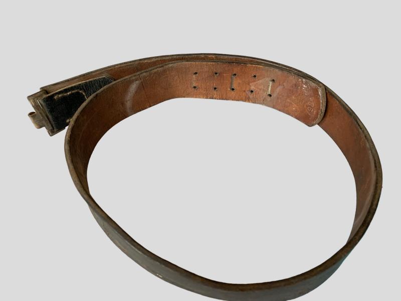 WH (HEER) Leather Combat Belt -1943-