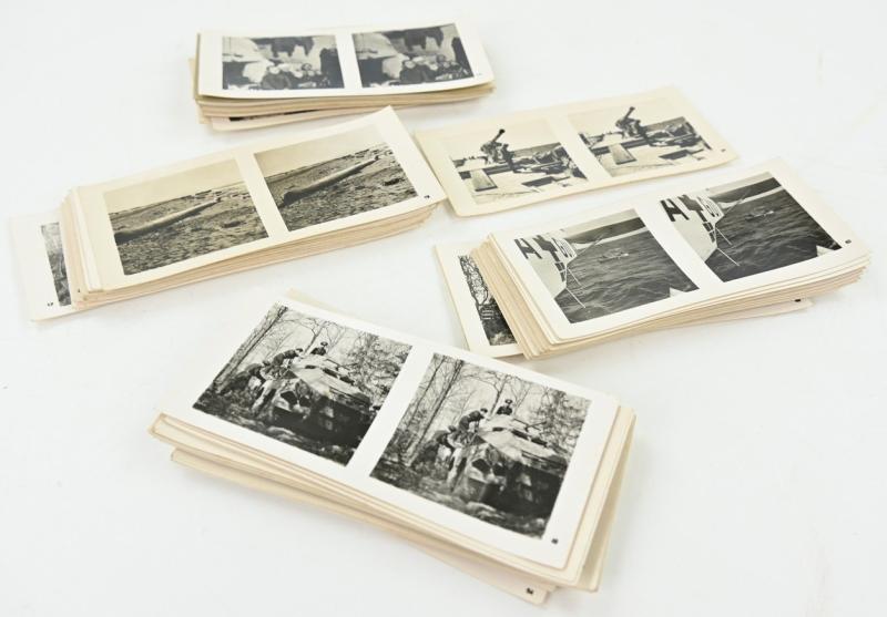 German Third Reich '3-D Raumbild' Booklet Picture Set 'Kampf im Westen'