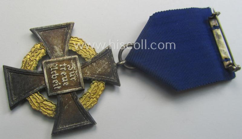 'Treuedienst Ehrenzeichen' being of the so-called: 'Sonderstufe' as awarded for 50 years of loyal-service