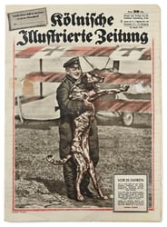 German Magazine kölnische illustrierte zeitung April 22th, 1943